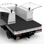 Load cover, rear tray & aisle, non-rated (Truck Service Bodies)