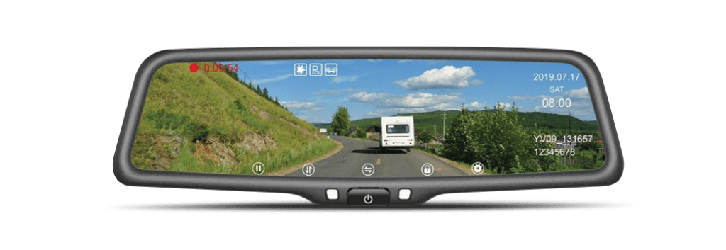 Hidrive Reverse/Dash Camera, Mirror Mount accessories for Ute and Truck service bodies