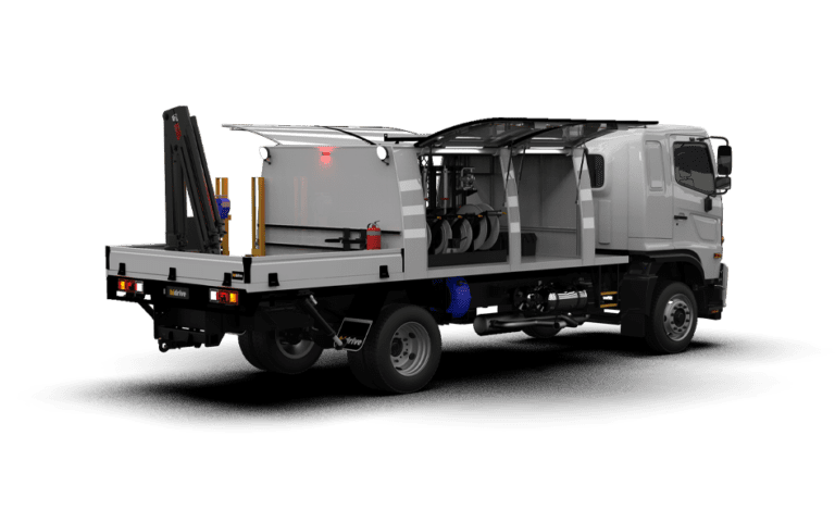 Truck Service Body Part Canopy Crane