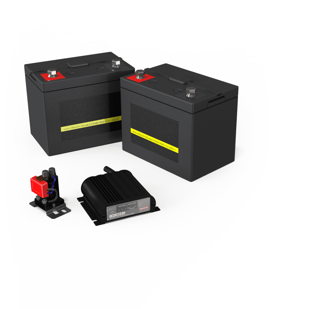 Hidrive Wet Cell Dual Battery DC/Solar Charger 12V accessories for Ute, Trailer and Truck service bodies