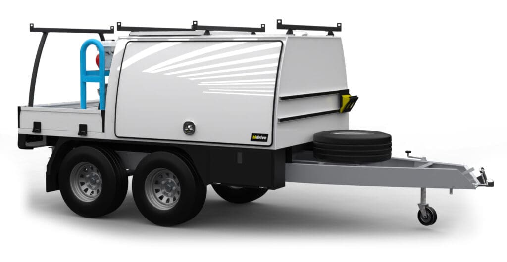 Hidrive Trailer Part canopy Side view