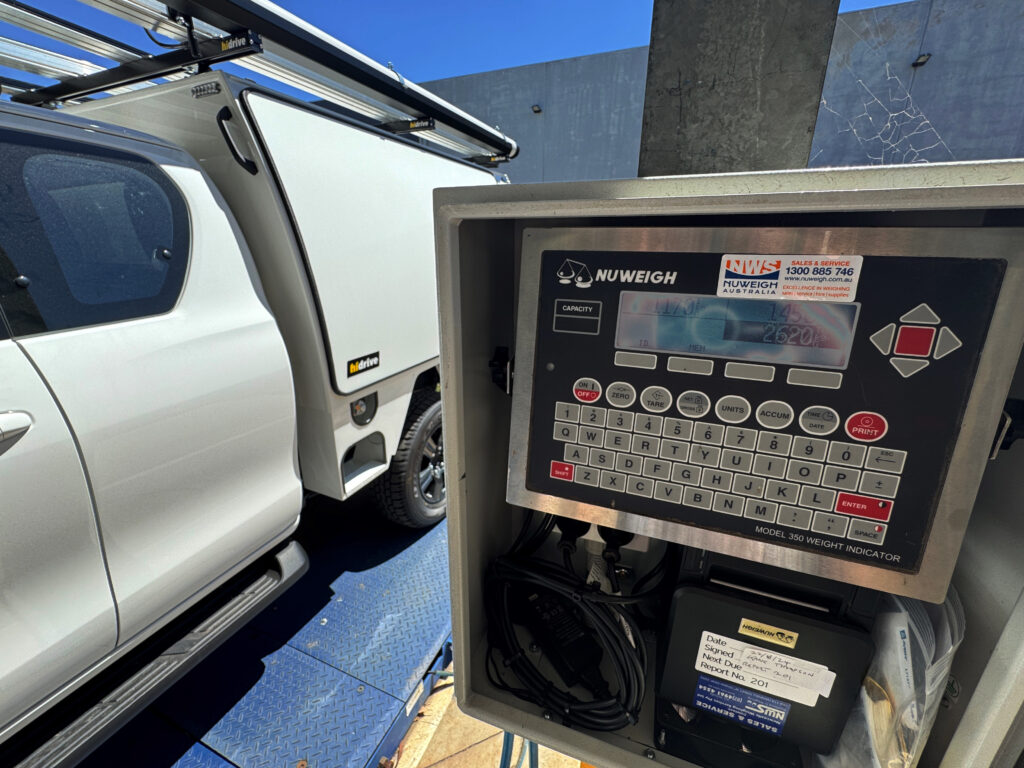Hidrive extra cab weight
