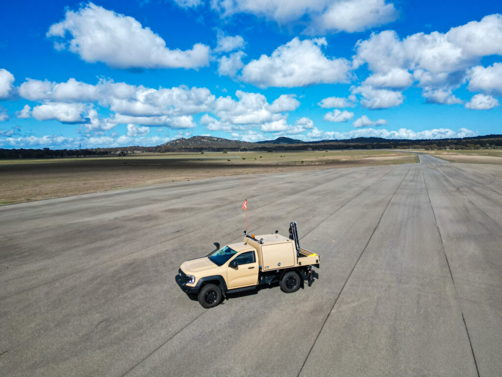Ranger Super Duty aerial