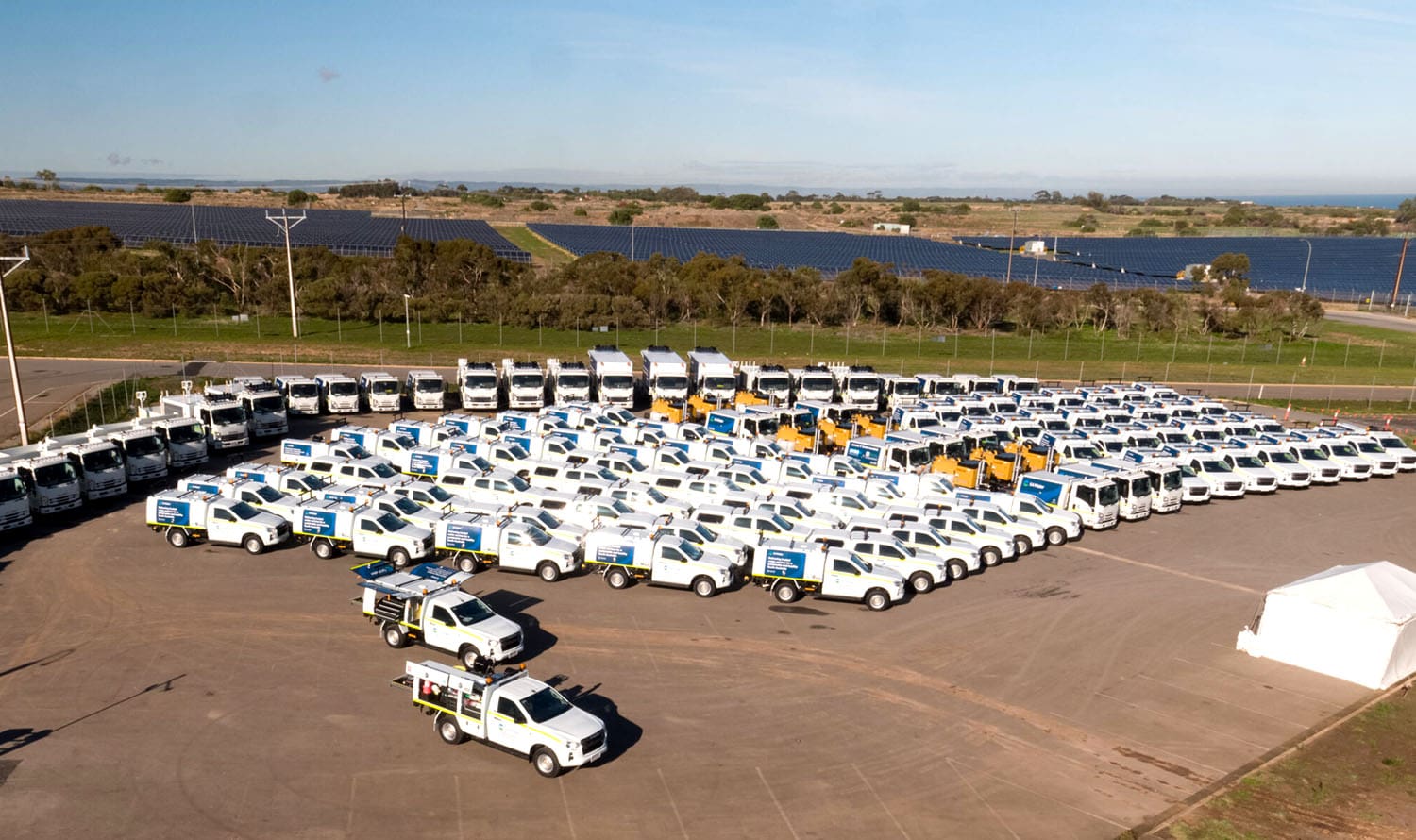Fleet with Hidrive Service Bodies