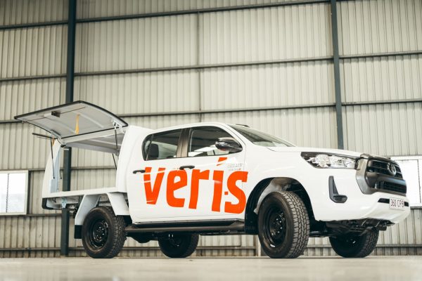Toyota Hilus with Veris signwriting