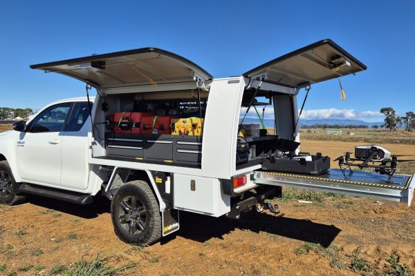 Cohen & Assoc_Survey Ute with Drone