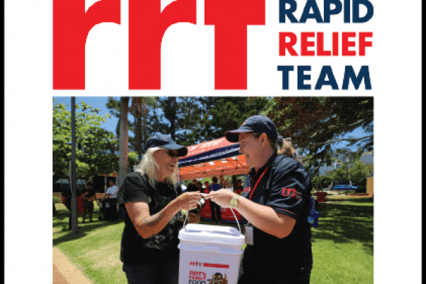 Hidrive sponsor Rapid Relief Team