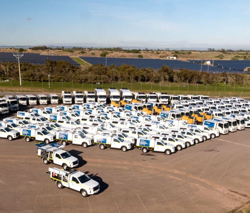 Fleet with Hidrive Service Bodies