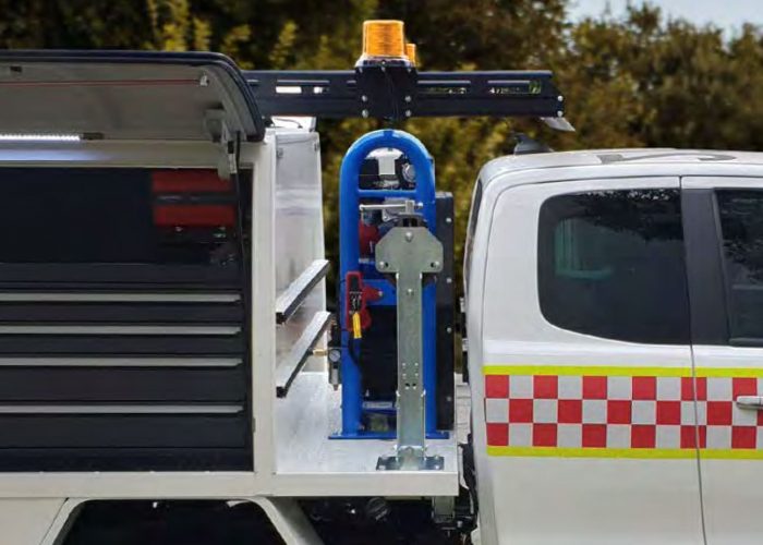 Hidrive service body front ledge variation