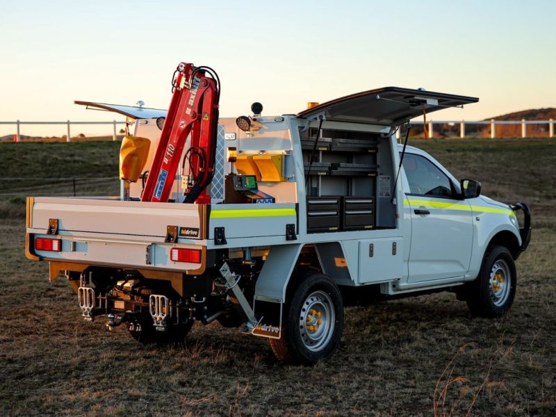 Service Bodies with crane