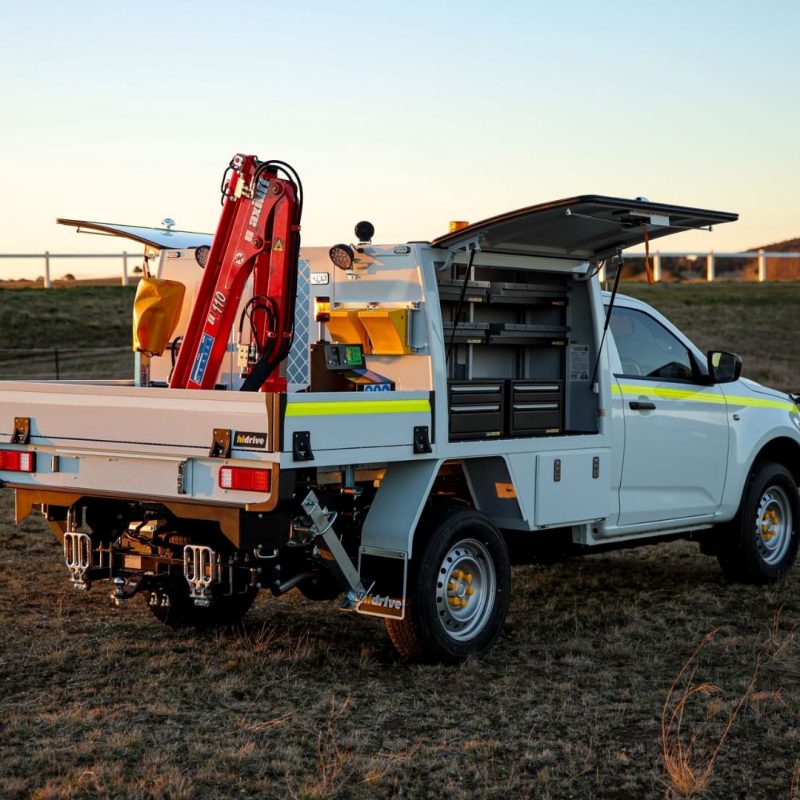 Service Bodies with crane