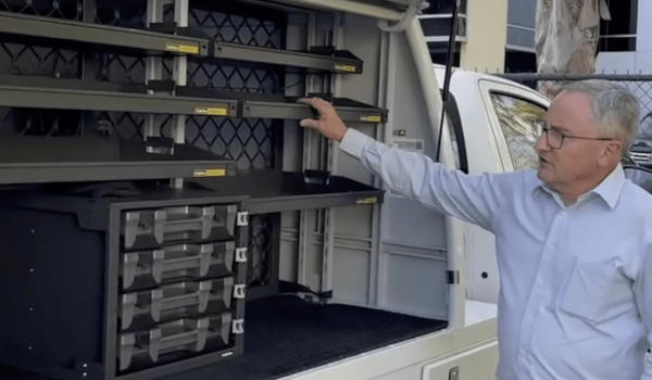 Waverly Forklift Service Body - Video Overlay